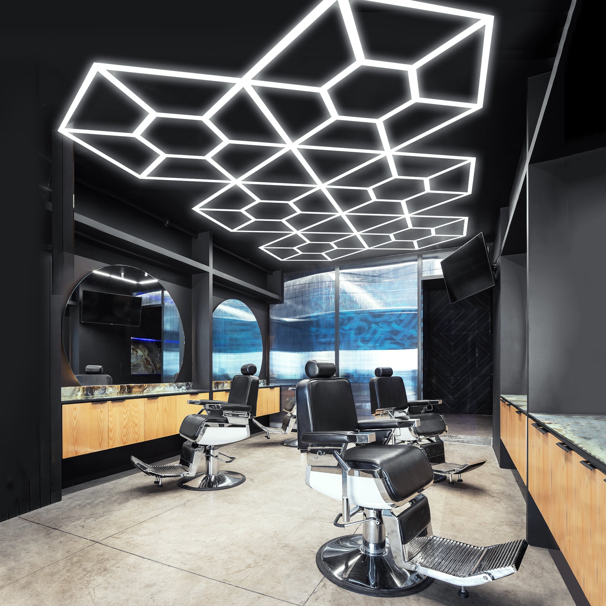 Super Bright LED Lights - 589 Watts - Modern Pattern Lights