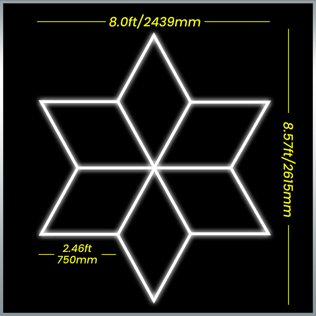 Super Bright LED Lights - 137 Watts - Model 6110