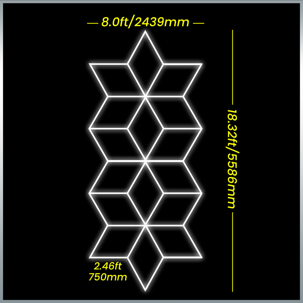 Super Bright LED Lights - 362 Watts - Model 6103